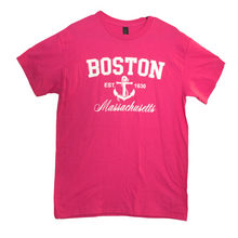 Load image into Gallery viewer, Boston Pink Anchor (Tee Shirt)
