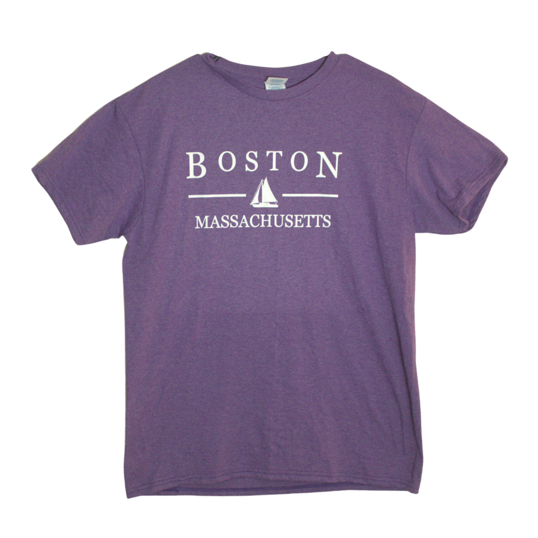 Boston Purple Sailboat (Tee Shirt)