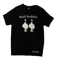 Load image into Gallery viewer, Duck Buddies Black Cotton TShirt
